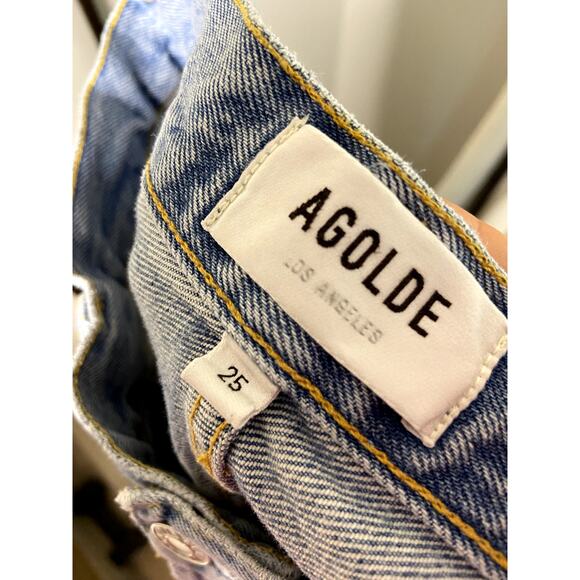 Agolde 90's Pinch Waist Jean in Flashback size 25 - Picture 6 of 7